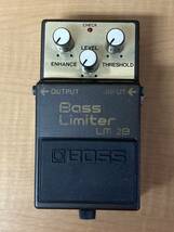 ◎送料無料 BOSS Bass Limiter LM-2B ボス ベース リミッター ペダル エフェクター エンハンス コンプレッサー キズ 動作未確認 ジャンク品_画像1