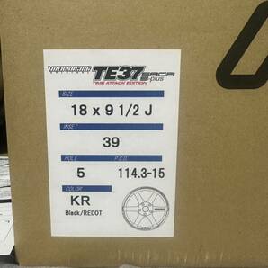 【新品・即納】 RAYS TE37 time attack edition 18インチ 9.5j 39の画像5