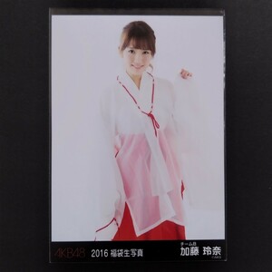 AKB48 生写真 2016福袋 加藤玲奈