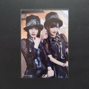 AKB48 生写真 UZA HMV/LAWSON特典 渡辺麻友 松井珠理奈