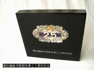 慶應義塾 中等部 卒業 25周年記念 盾 置物 オブジェ 慶応 ペンマーク USED レトロ 昭和 Keio Chutobu Junior High School