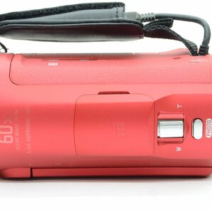 ソニー SONY HDR-CX680 レッド デジタルHDビデオカメラレコーダーの画像5