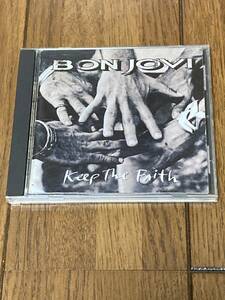 即決 送料185円 BON JOVI KEEP THE FAITH　初回盤　国内盤 ボンジョヴィ 伊藤政則 解説