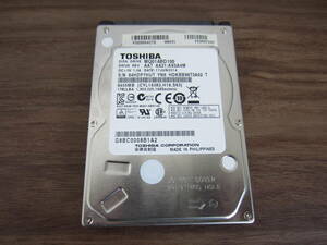 TOSHIBA MQ01ABD100 2.5インチHDD 1TB 使用時間1930時間