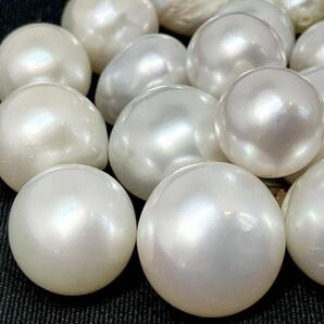 ［南洋白蝶19点おまとめ250ct］a ◎重量約50g 約10.0-14.8mm珠 pearl パール 本真珠 バロック ジュエリー jewelry 裸石 宝石 pearlの画像2