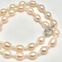 「淡水パールネックレス5点おまとめ」m 約 215g 真珠 ケシ バロック ベビー pearl Pearl necklace jewelry silver DA0_画像4