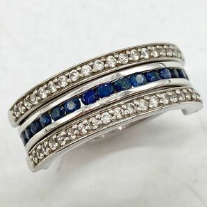 「サファイア/ルビーアクセサリーおまとめ」m 重量やく46.5g 宝石 sapphire Sapphire ruby ルビーコランダム accessory jewelry リング CE0の画像3