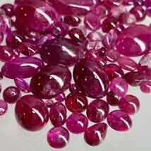 「ルビールースおまとめ」a 重量約20g 100ct 裸石 宝石 Ruby ruby コランダム 紅玉 jewelry ジュエリー CE0 カボション_画像1