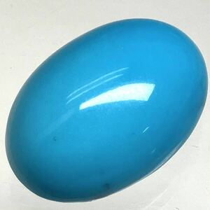 ［天然トルコ石29.325ct］a 約23.49×16.36mm ルース 裸石 宝石 ジュエリー jewerly ターコイズ turquoise 