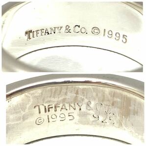 ［TIFFANY＆Co （ティファニー）リング2点おまとめ」a 重量約11.47g 11号 8.5号 アトラス 刻印 Tiffany 925 指輪 silver シルバー DG5の画像9