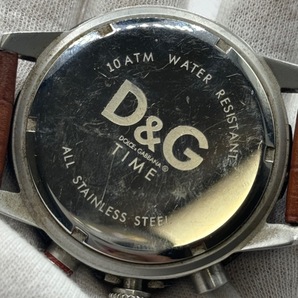 D＆G ドルチェ＆ガッバーナ クロノグラフ メンズ時計の画像5