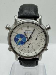 SEIKO セイコー ヨットタイマー 7A28-7090 クオーツ 電池交換済み