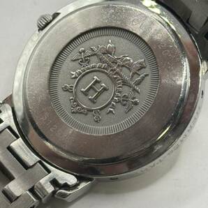 HERMES エルメス クリッパー CL6.720 アイボリー文字盤 腕時計 メンズ 不動品の画像5