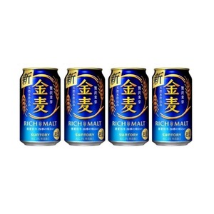 【4本】ファミマ 金麦 350ml 