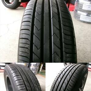 ◆中古夏タイヤホイール4本セット◆ヴェルヴァ + トーヨーSD-7 215/60R16インチ◆オデッセイヴェゼルCX-3などの画像7