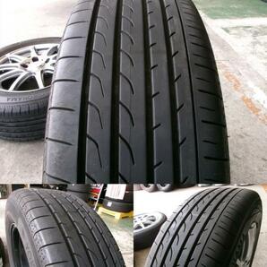 ◆中古夏タイヤホイール4本セット◆ロクサーニスポーツ + ヨコハマブルーアースRV-02 205/65R16インチ◆10系アルファードにの画像5