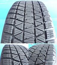 冬 4本 BMW X3 X4 F25 F26スタッドレス 225/60R17 菰野 ブリヂストン ブリザック DMV3 スパルコ 17インチ 7.5J +35 5H120 WX 20 30 35_画像3