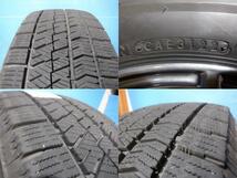 【中古スタッドレス4本】アルミ 15x6J+52 5H114.3 + ブリヂストン BLIZZAK VRX2 195/65R15 ノア ヴォクシー エスクァイア アクセラ 等_画像4