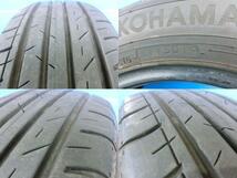 格安 4本 セット 175/65R15 中古 サマータイヤ 国産 ヨコハマ ブルーアースGT AE51 アクア ヴィッツ フィット ポルテ スイフト 岡崎_画像3