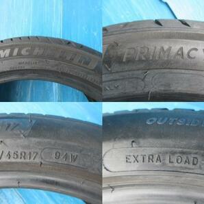 ミシュラン 225/45R17 プライマシー 4 2019年製 中古 2本 高槻の画像2