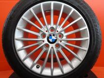 中古 BMW F30 F31 3シリーズ純正 17インチ 5H-120 ブリヂストン S001 RFT 225/50R17 2013年製 4本セット ビーエム 夏タイヤ_画像2