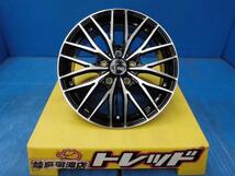 205/55R16 新品 夏タイヤホイール VENES FS-01 16インチ 6.5J +47 5H 114.3 BKP アロースピード AS-S01 205/55-16 組込済 4本SET_画像2