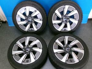 【レヴォーグに】BRIDGESTONE BLIZZAK REVO GZ【215/50R17 91Q】中古 SUBARU レヴォーグ純正【17インチ 7J+55 5H114.3】