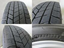 中古 2022年製 ブリヂストン ブリザック VRX3 185/70R14 88Q + FEID 14インチ 5.5J +50 4H100 武蔵村山 フリード_画像9