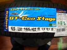 【送料無料】 165/65R15 グッドイヤー GT-Eco Stage + ララパーム 15インチ 5.0J ET45 4H100 ソリオ デリカD2 タフト プラッツ_画像6