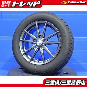 菰野 タイヤホイール 4本 205/60R16 ノア ヴォクシー ステップワゴン アクセラ アテンザ ビアンテ ブリヂストン ダンロップ 16インチ