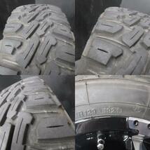 【中古】送料無料 サマータイヤ ゴツゴツ ナンカン FT-9 M/T 165/65R14 ホワイトレター 新品 VENES SUV 14インチ 4穴 100 ブラポリ アルミ_画像5