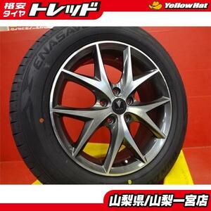 C-HR 50エスティマ 215/60R17 夏タイヤセット 【中古】モデリスタ 17X6.5+47 5H114.3 【新品】2023年製 ダンロップ エナセーブRV505 215/60