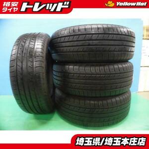 送料無料 4本セット 夏タイヤ ダンロップ エナセーブEC300 215/65R16 95H 2022年製 アルファード ヴェルファイア エルグランド 本庄