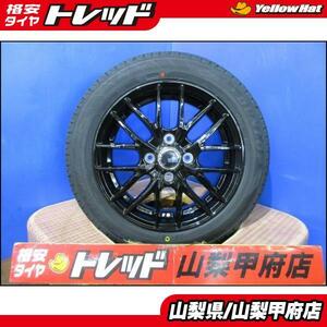 N-BOX タント お買い得 送料無料 新品夏タイヤセット VENES ヴェネスFS01 14インチ 4.5J +45 4H 100 DUNLOP ダンロップ ENASAVE エナセーブ