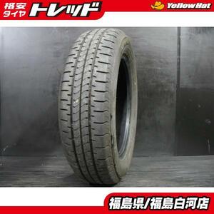 中古 1本 165/65R14 79 23年製 ブリヂストン NEWNO 低燃費 エコタイヤ サマー 夏 タイヤ 単品 タンク ルーミー パッソ デリカD:2 白河