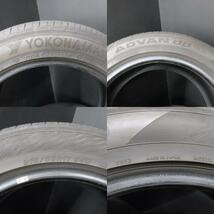 送料無料 中古 国産 ヨコハマ アドバンデシベル V552 215/55R17 中古 17インチ アルミホイール 4本セット オデッセイ ヴェゼル_画像10