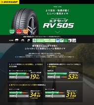 取寄せ品 MID ガルシアシスコ MOON ダンロップ RV505 23年 165/55R15インチ LA650系 タントファンクロス ミライース ムーヴキャンバス_画像3