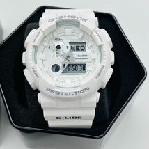 CASIO G-SHOCK G-LIDE GAX-100A-7AJF ホワイト カシオ Gショック ホワイト アナデジ デジタル 腕時計 中古 稼働品 #13_画像2