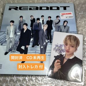 TREASURE ALBUM 「REBOOT」デジパック　韓国　JP limited ver.3 開封済　ハルト　トレカ 