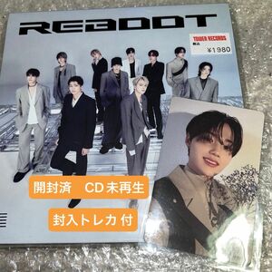 TREASURE ALBUM 「REBOOT」デジパック　韓国　JP limited ver.3 開封済　ドヨン　トレカ 