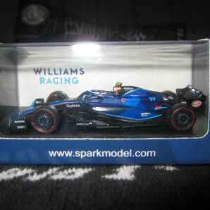 ★1/64 Spark(Sparky) ウィリアムズFW45 ＃2 Williams Bahrain GP 2023 Logan Sargeant★の画像1