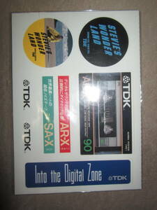 * free shipping! Showa Retro cassette tape gift sticker *