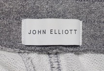 定価3.5万 ロンハーマン購入品 極美品 ジョンエリオット ESCOBAR エスコバル スウェットパンツ コットン グレー メンズ 1 JOHN ELLIOTT_画像3