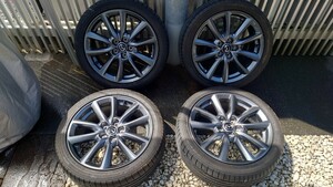 マツダ3純正ホイール TOYO PROXES R51A 215/45R18 18インチ7J 45 mazda3