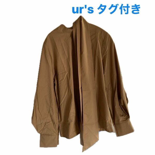 2wayボウタイブラウス　L size