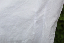 ヴィンテージ アンティーク【フランス ホワイト刺繍 カットワーク刺繍】半袖 ブラウス コットン レース_画像7