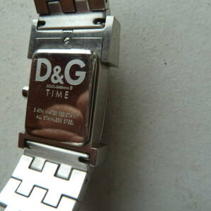 D＆G ドルチェ＆ガッパーナ メンズ クォーツ 腕時計 スワロフスキーモデル シェル文字盤 稼働品の画像7