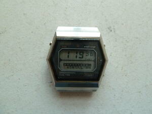 シチズン　オールドデジタル　腕時計　40‐4012　デュアルタイム　電池交換済み