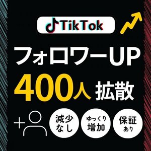 本物のTikTok多国籍フォロワー400人増やします★拡散サービス SNS 収益化 増加 フォロ爆 露出アップ 人気 伸ばす