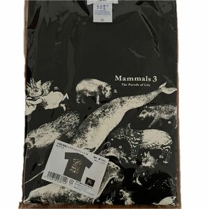 大哺乳類展3 ヒグチユウコ　Tシャツ　XL サイズ　ブラック